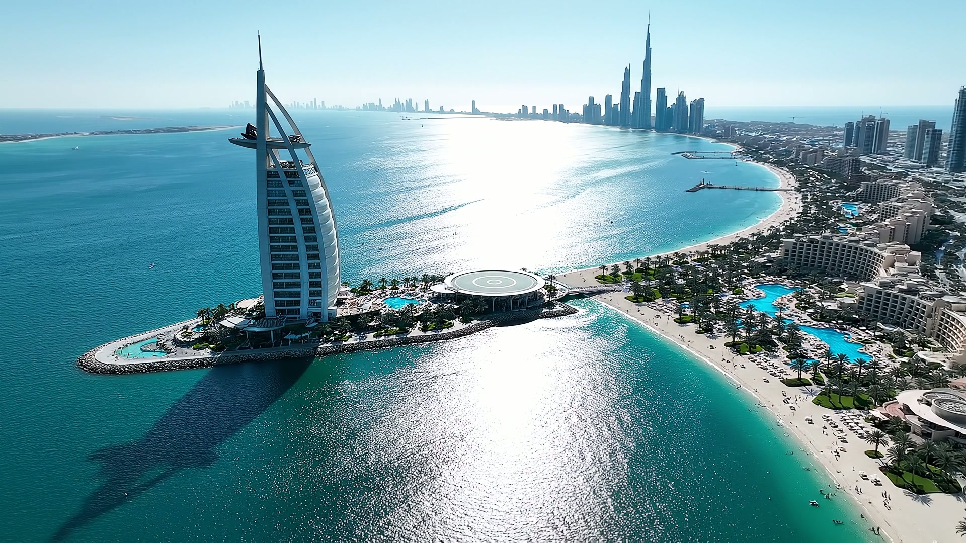 Skyline di Dubai